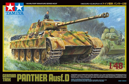Tamiya - 1/48 German Tank Panther Ausf.D Plastic Model Kit - Hobby Recreation Products