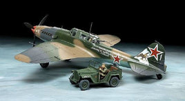 Tamiya - 1/48 Ilyushin IL-2 Shturmovik & GAZ-67B Set - Hobby Recreation Products