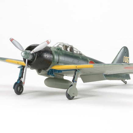 Tamiya - 1/48 Mitsubishi A6M3/3a (ZEKE) Plastic Model Airplane Kit - Hobby Recreation Products