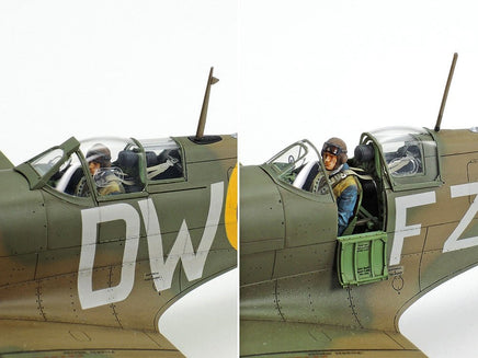 Tamiya - 1/48 Supermarine Spitfire Mk.I Plastic Model Airplane Kit - Hobby Recreation Products