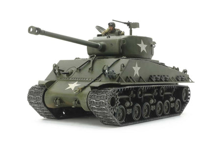 Tamiya - 1/48 US Medium Tank M4A3E8 Sherman Plastic Model Kit - Hobby Recreation Products