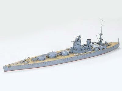 Tamiya - 1/700 British Rodney Battleship Plastic Model Boat Kit - Hobby Recreation Products