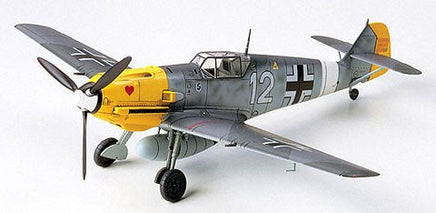 Tamiya - 1/72 Messerschmitt BF109 E-47 Plastic Model Airplane Kit - Hobby Recreation Products