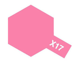 Tamiya - Acrylic X-17 Pink Paint, 23ml Bottle - Hobby Recreation Products