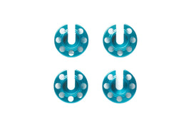 Tamiya - Aluminum Damper Retainer, 1mm Down Type, 4 pcs - Hobby Recreation Products