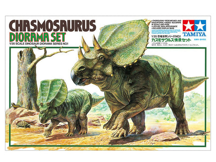 Tamiya - Chasmosaurus Diorama Set - Hobby Recreation Products