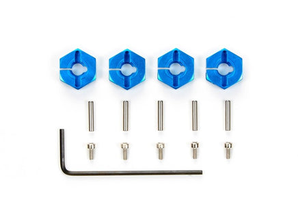 Tamiya - Clamp Style Aluminum Wheel Hub, 4mm - Hobby Recreation Products