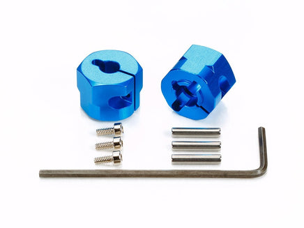 Tamiya - Clamp Type Aluminum Wheel Hub, 9mm Thick (2pcs) - Hobby Recreation Products