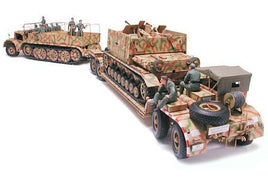 Tamiya - German "Famo" & Tank Transport 1/35 Plastic Model Kit - Hobby Recreation Products