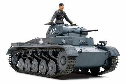 Tamiya - German Pzkw II Ausf. A/B/C ( Sd. Kfz. 121) Plastic Model Tank Kit - Hobby Recreation Products