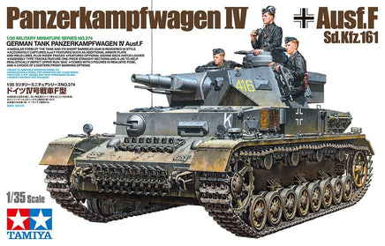 Tamiya - German Tank PZ. KPFW. IV Plastic Model Kit - Hobby Recreation Products