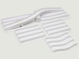 Tamiya - Japan Cup Junior Circuit Lane Change & Extension Set, White - Hobby Recreation Products