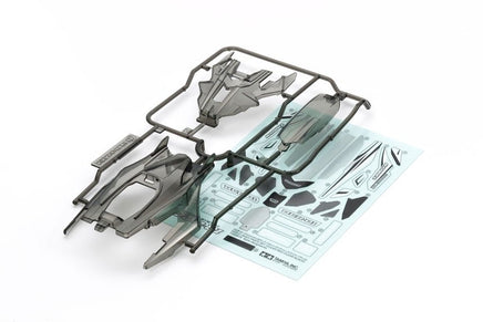 Tamiya - JR Body Set DCR-01, Clear Black - Hobby Recreation Products