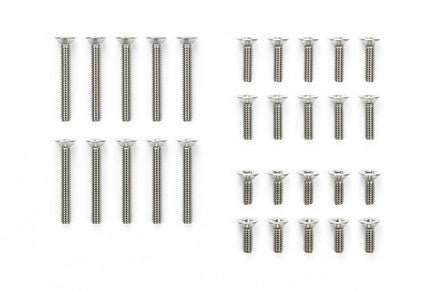 Tamiya - JR Countersunk Screw Set, Stainless Steel (6/8/15mm) - Hobby Recreation Products