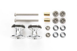 Tamiya - JR Double Aluminum Rollers w/ Rubber Rings (13-12mm) - Hobby Recreation Products