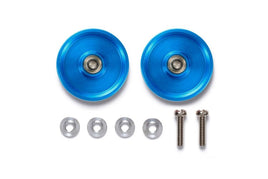 Tamiya - JR HG 19mm Ball-Race Rollers Aluminum, Ringless, Blue - Hobby Recreation Products