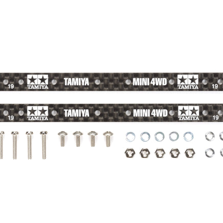 Tamiya - JR HG Carbon Reinforcing Plate, for 13/19mm Roller - Hobby Recreation Products