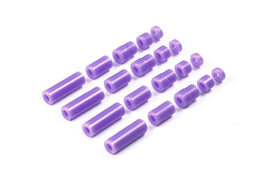 Tamiya - JR Lightweight Plastic Spacer Set, Purple (12/6.7/6/3/1.5mm) - Hobby Recreation Products