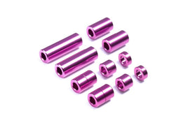 Tamiya - JR Mini Aluminum Spacer Set Purple - Hobby Recreation Products