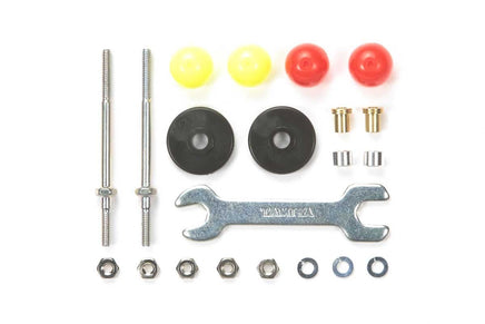 Tamiya - JR Plastic Roller Set, 13mm, Long Low Friction - Hobby Recreation Products