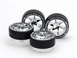 Tamiya - JR Super Hard Low-Profile Tire /Wheel Set (Spiral) J-Cup 2023 - Hobby Recreation Products