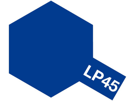Tamiya - Lacquer Paint LP-45 Racing Blue 10ml Bottle - Hobby Recreation Products