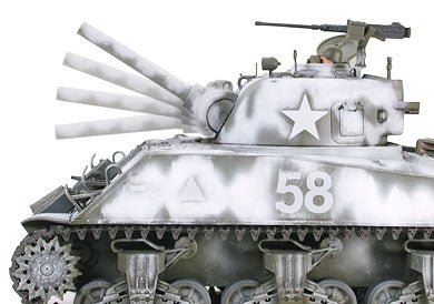 Tamiya - M4A3 Sherman 105mm Howitzer Assault Support Tank Plastic Model Kit - Hobby Recreation Products