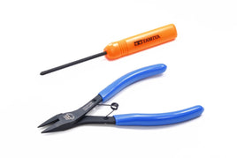 Tamiya - Mini 4WD Tools, Side Cutters and Phillips (+) Screwdriver - Hobby Recreation Products