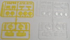 Tamiya - P Parts, Clear Lens Parts for Bruiser and Hilux Toyota Cab - Hobby Recreation Products