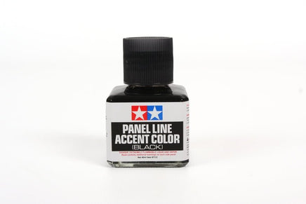 Tamiya - Panel Line Accent Color Black Paint, 40ml Bottle - Hobby Recreation Products