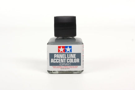 Tamiya - Panel Line Accent Color Gray Paint, 40ml Bottle - Hobby Recreation Products