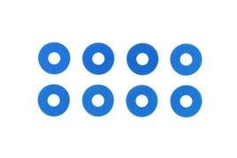 Tamiya - RC 0.75mm Wheel Spacer, Blue, 8pcs - Hobby Recreation Products