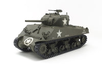 Tamiya - RC 1/35 Scale U.S. Medium Tank Kit, M4A3 Sherman - Hobby Recreation Products