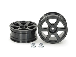 Tamiya - RC 24mm 6-Spoke Wheels (2pcs) - Hobby Recreation Products