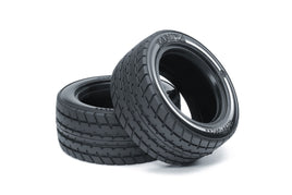 Tamiya - RC 60D Super Radial Tires, M-Chassis, Hard, 2 Pieces - Hobby Recreation Products