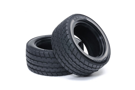 Tamiya - RC 60D Super Radial Tires, M-Chassis, Soft, 2 Pieces - Hobby Recreation Products