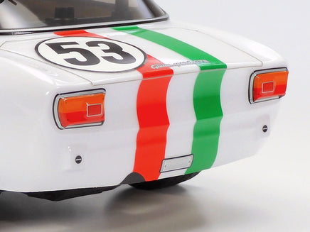 Tamiya - RC Alfa Romeo Giulia Sprint, MB - 01 GTA White Painted Body - Hobby Recreation Products