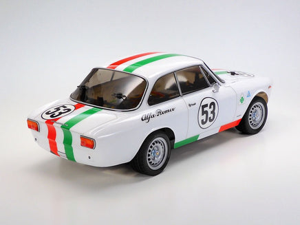 Tamiya - RC Alfa Romeo Giulia Sprint, MB - 01 GTA White Painted Body - Hobby Recreation Products