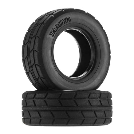 Tamiya - RC On Road Racing Truck Tires, for MAN Race Trucks (2) - Hobby Recreation Products
