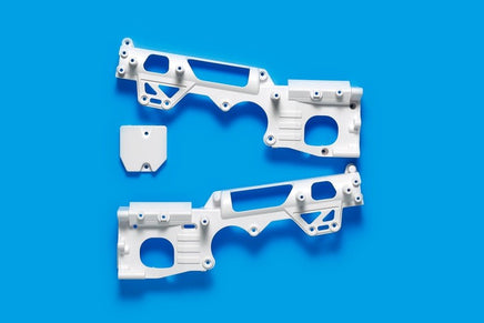 Tamiya - RC WR-02CB D Parts Chassis, White - Hobby Recreation Products
