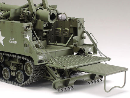 Tamiya - US Self-Propelled 155mm Gun M40 1/35 Plastic Model Kit - Hobby Recreation Products