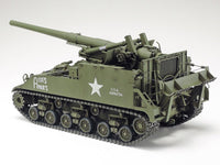 Tamiya - US Self-Propelled 155mm Gun M40 1/35 Plastic Model Kit - Hobby Recreation Products