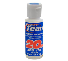 Team Associated - 20Wt Silicone Shock Oil, 2 Oz - Hobby Recreation Products