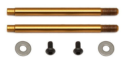 Team Associated - 3 X 21 Shock Shaft (V2) TiN for #91576 - Hobby Recreation Products
