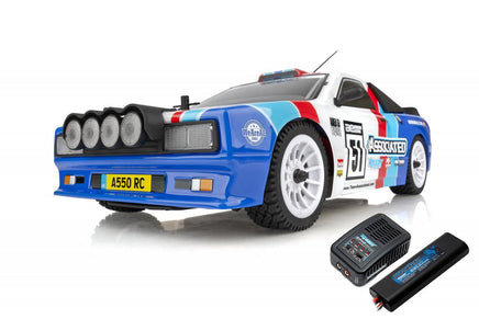 Team Associated - Apex2 Sport, A550 Rally Car RTR LiPo Combo - Hobby Recreation Products