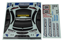 Team Associated - Apex2 Sport ST550 Decal Sheet - Hobby Recreation Products