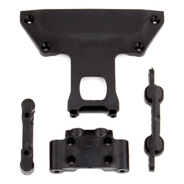 Team Associated - Arm Mounts, Chassis Plate and Bulkhead, Fits: ProSC10, Reflex DB10, and Trophy Rat - Hobby Recreation Products