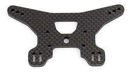 Team Associated - B64 Rear Shock Tower, Woven Carbon Fiber - Hobby Recreation Products