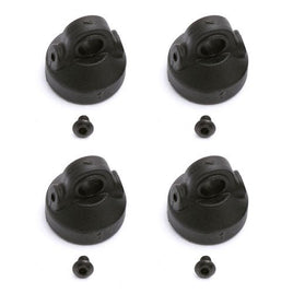 Team Associated - Bleeder Shock Caps, 1/10, for RC10 Team Car - Hobby Recreation Products