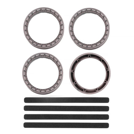 Team Associated - DC10 FT Adjustable Wheel Rims, Bronze - Hobby Recreation Products